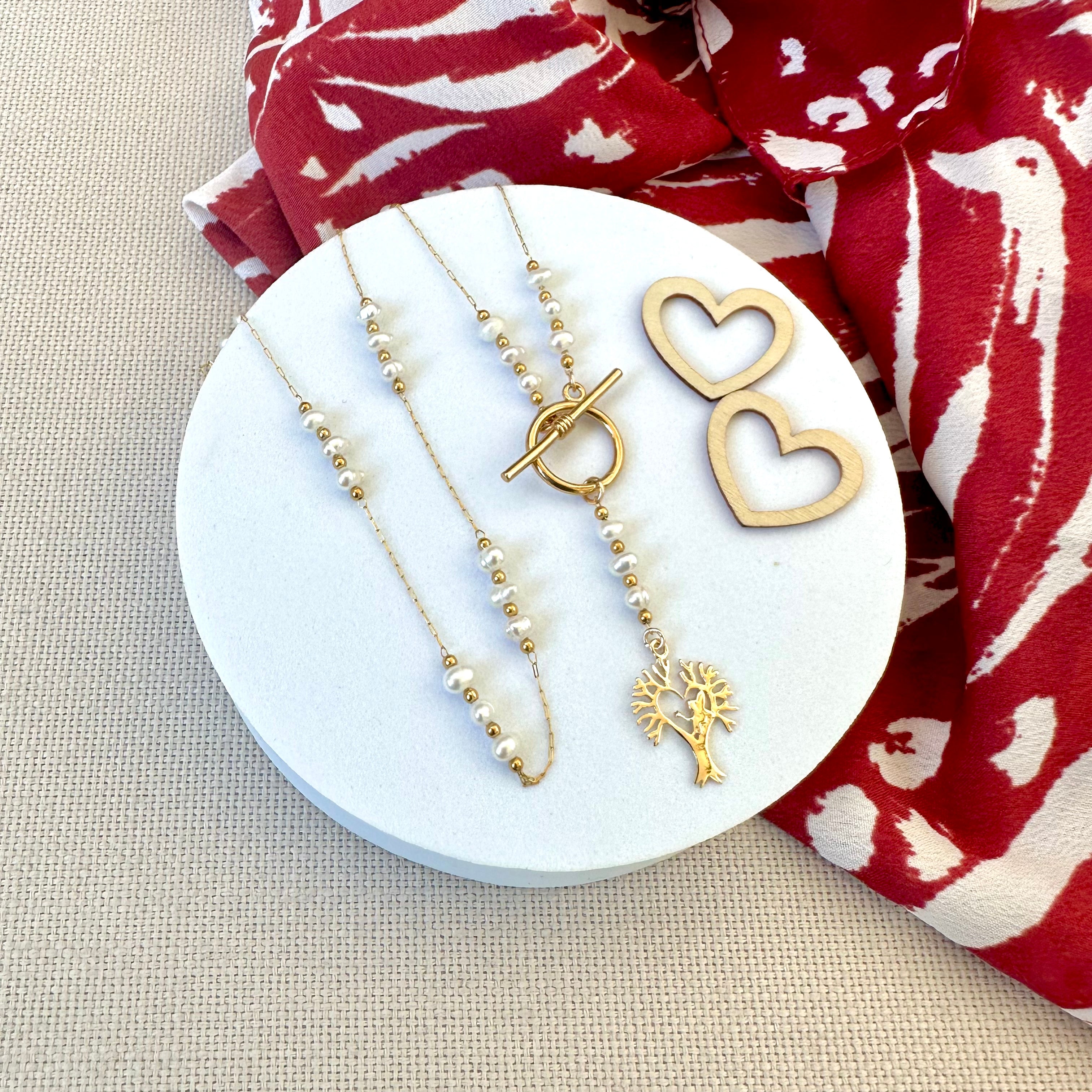 Collier et bracelet Symbiose